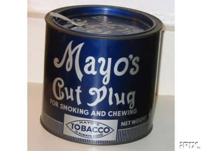 Mayo's Cut Plug Tin